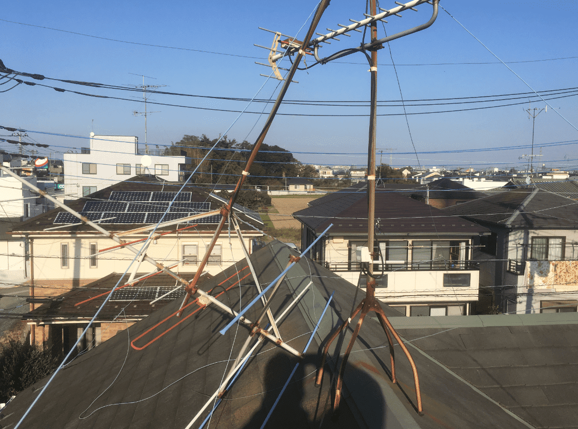 屋根上アンテナ 屋根上アンテナ